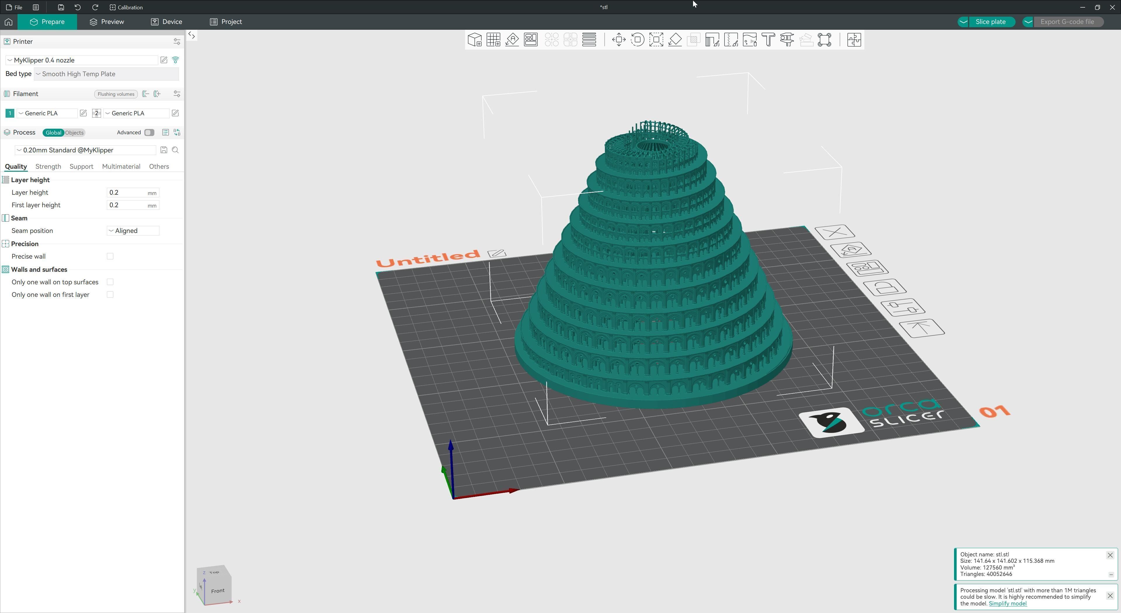 Babylon Tower of Babel 3D print model_17