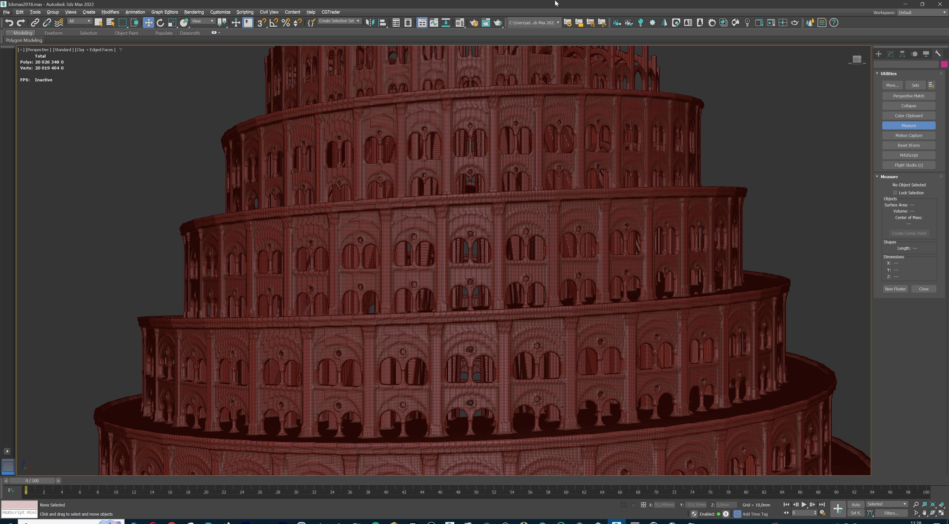 Babylon Tower of Babel 3D print model_39