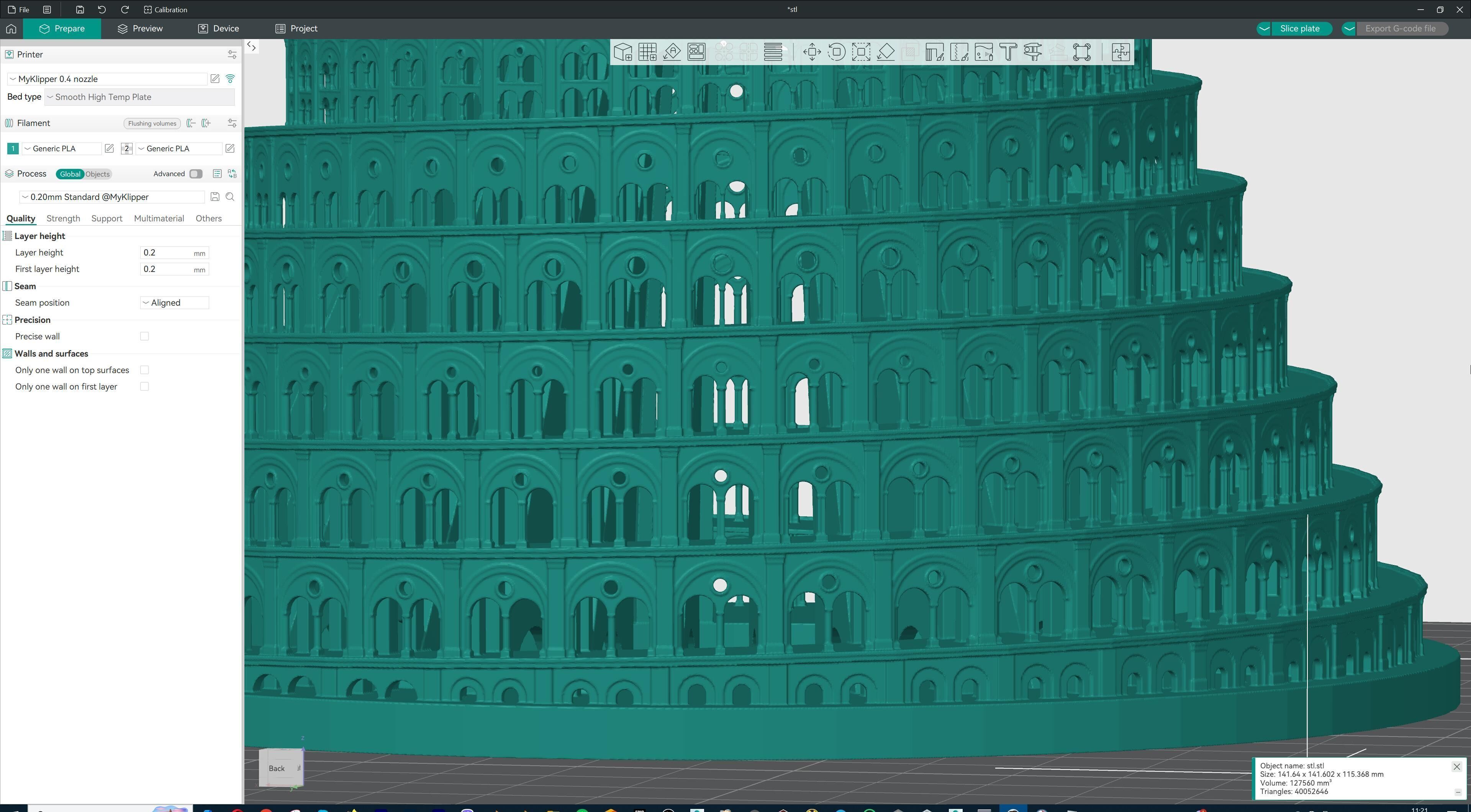 Babylon Tower of Babel 3D print model_21