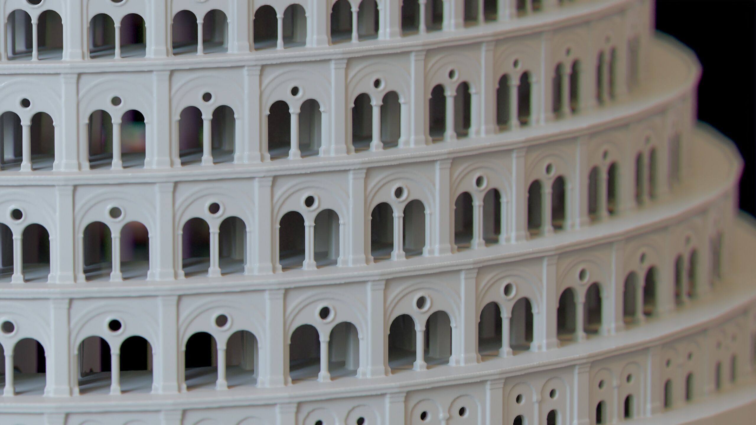 Babylon Tower of Babel 3D print model_6