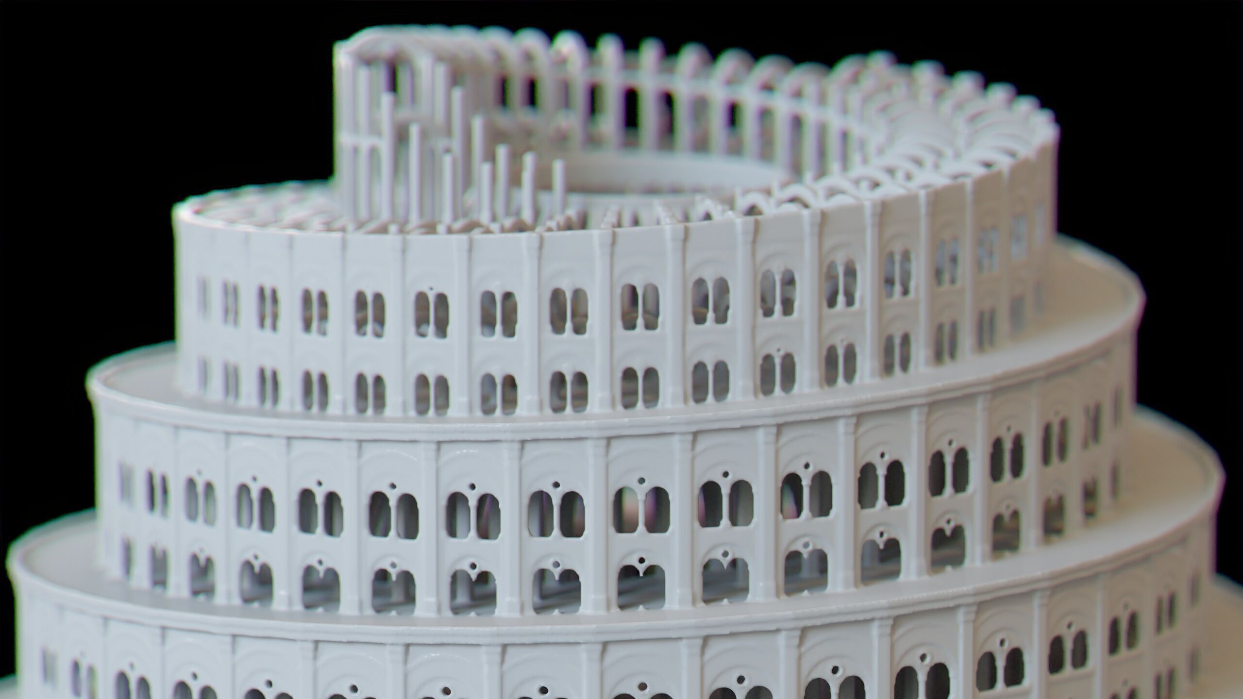 Babylon Tower of Babel 3D print model_7