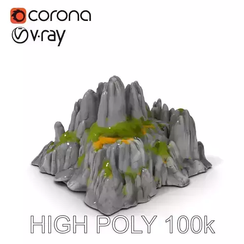 Rocky Mountain Landscape Model Pack