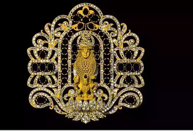 balaji pendant necklace 3dm file