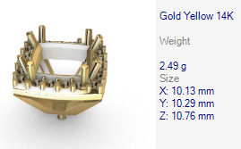 Various Princess Heads Findings Earrings nose rings styles 3D print model_5