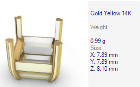 Various Princess Heads Findings Earrings nose rings styles 3D print model_25