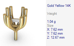 Various Princess Heads Findings Earrings nose rings styles 3D print model_16