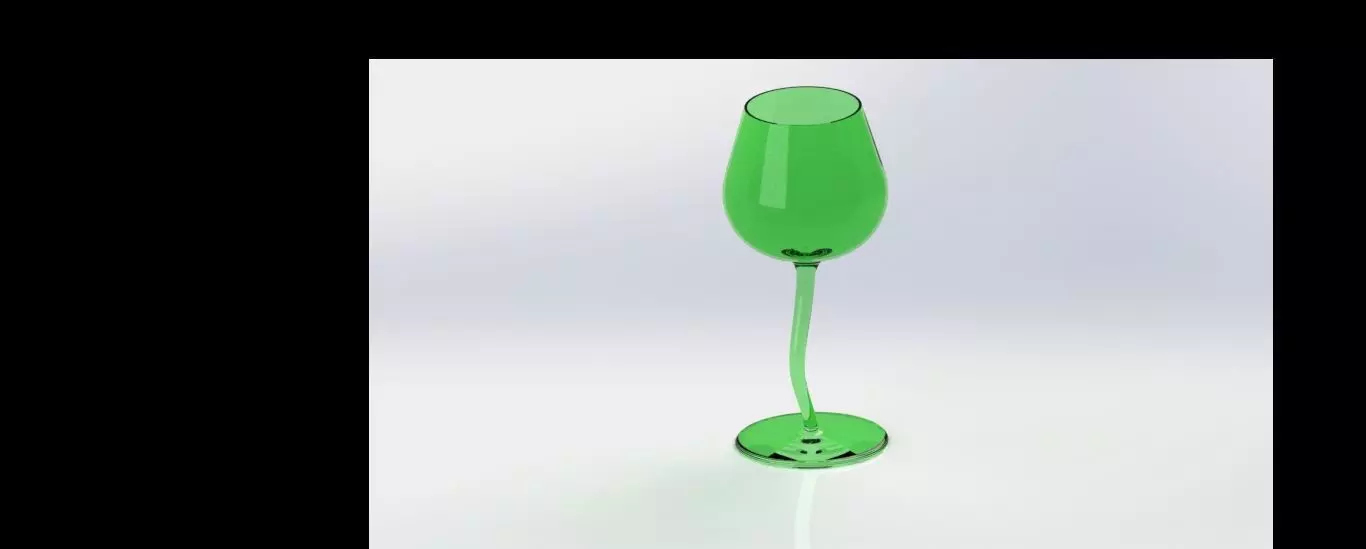 glass cup 3D print model