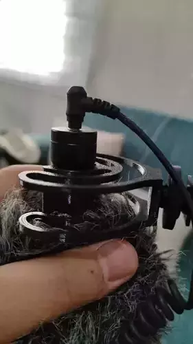 shotgun microphone holder 3D print model