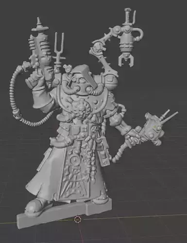 Techno Archeologist 3D print model