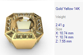 Various Round Heads Findings Earrings nose rings styles 3D print model_32