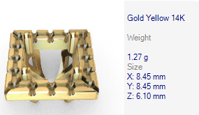 Various Round Heads Findings Earrings nose rings styles 3D print model_25