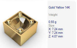 Various Round Heads Findings Earrings nose rings styles 3D print model_48