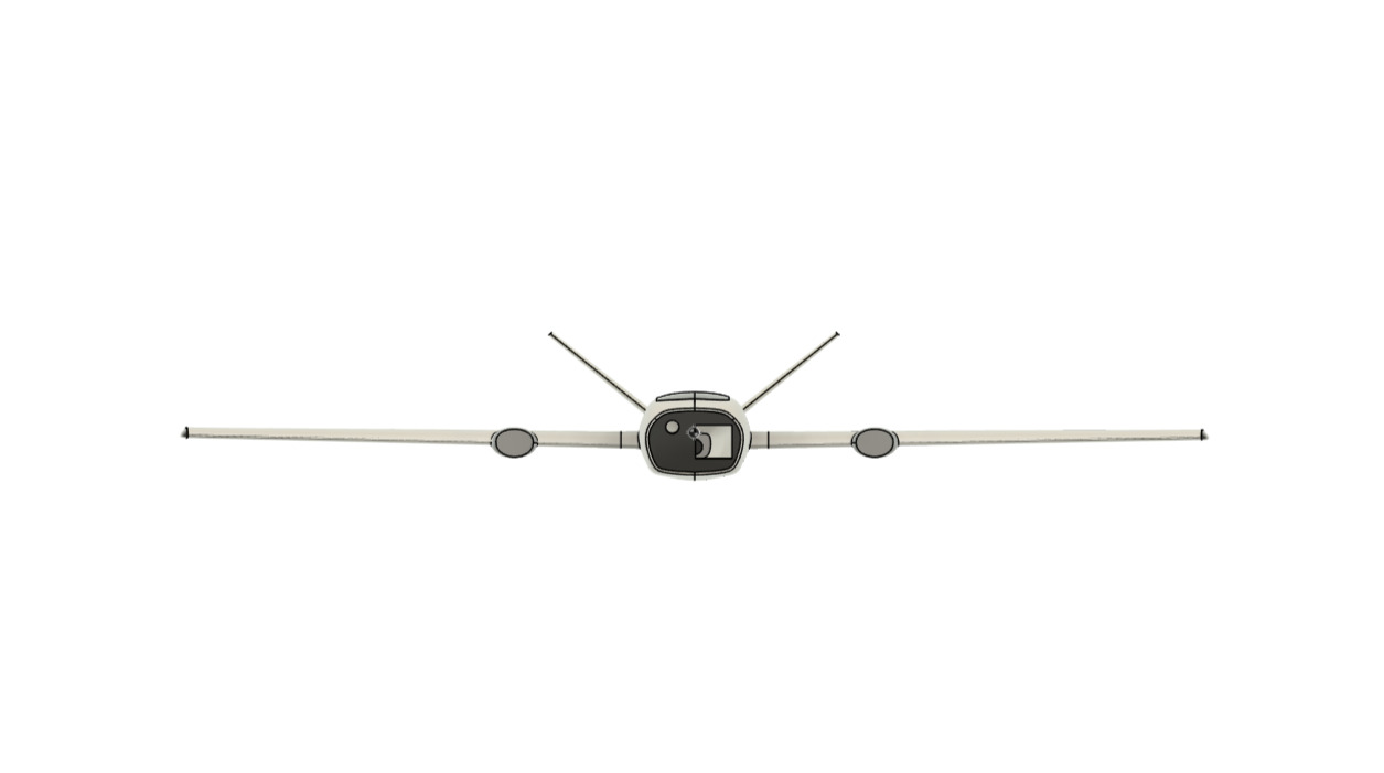 ZOHD Altus 1100mm 3d model 3D print model_2