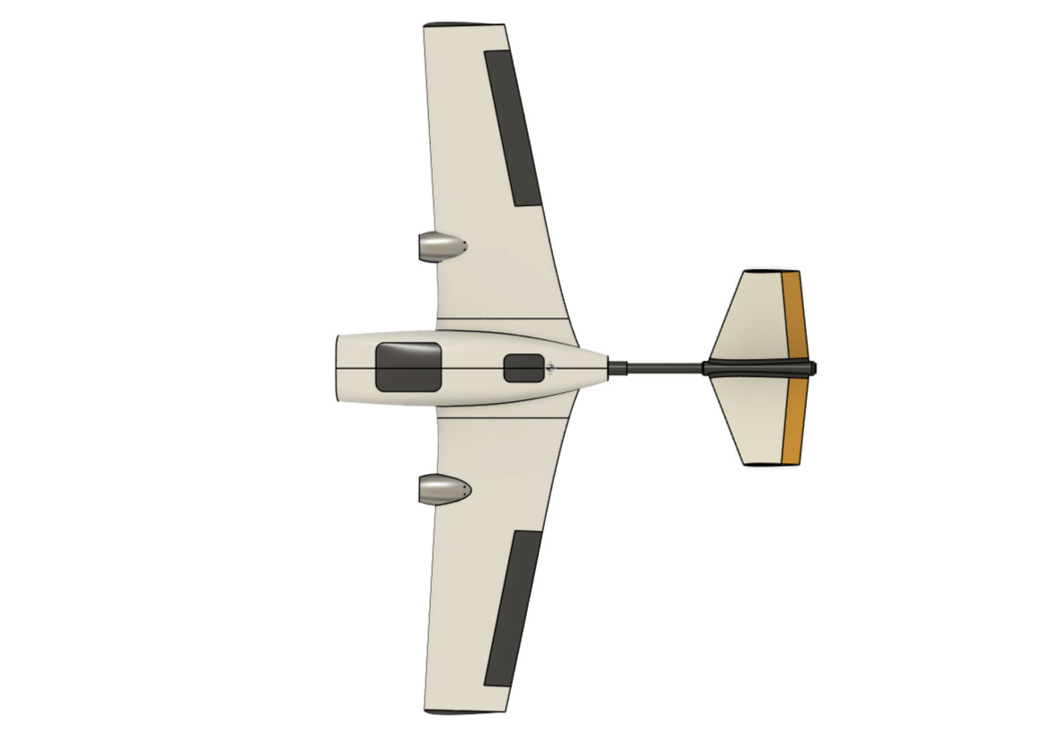 ZOHD Altus 1100mm 3d model 3D print model_4