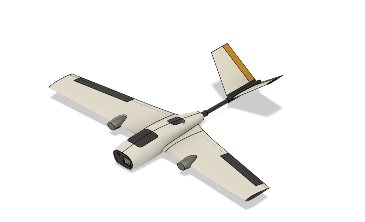 ZOHD Altus 1100mm 3d model 3D print model_1