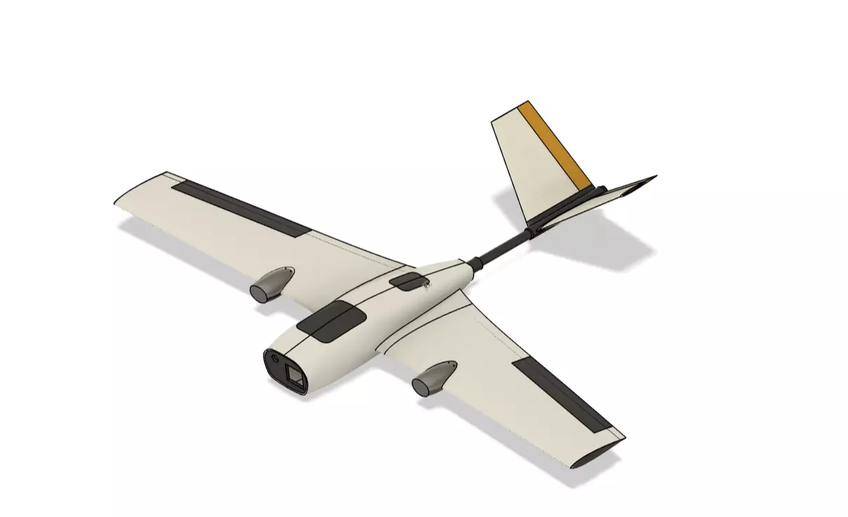 ZOHD Altus 1100mm 3d model 3D print model_0