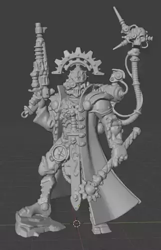 Skittle Marshal 3D print model