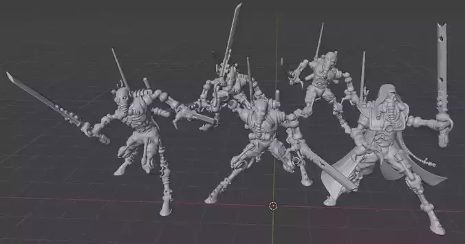 Sick Avian Ruststalkers 3D print model