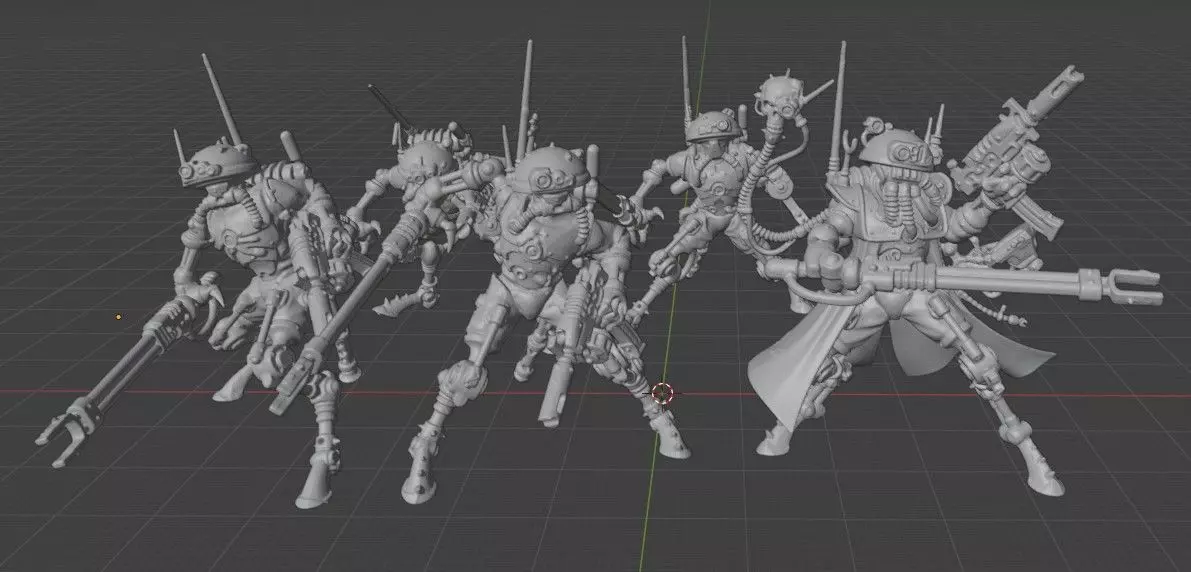 Sick Avian Infiltrators 3D print model_0