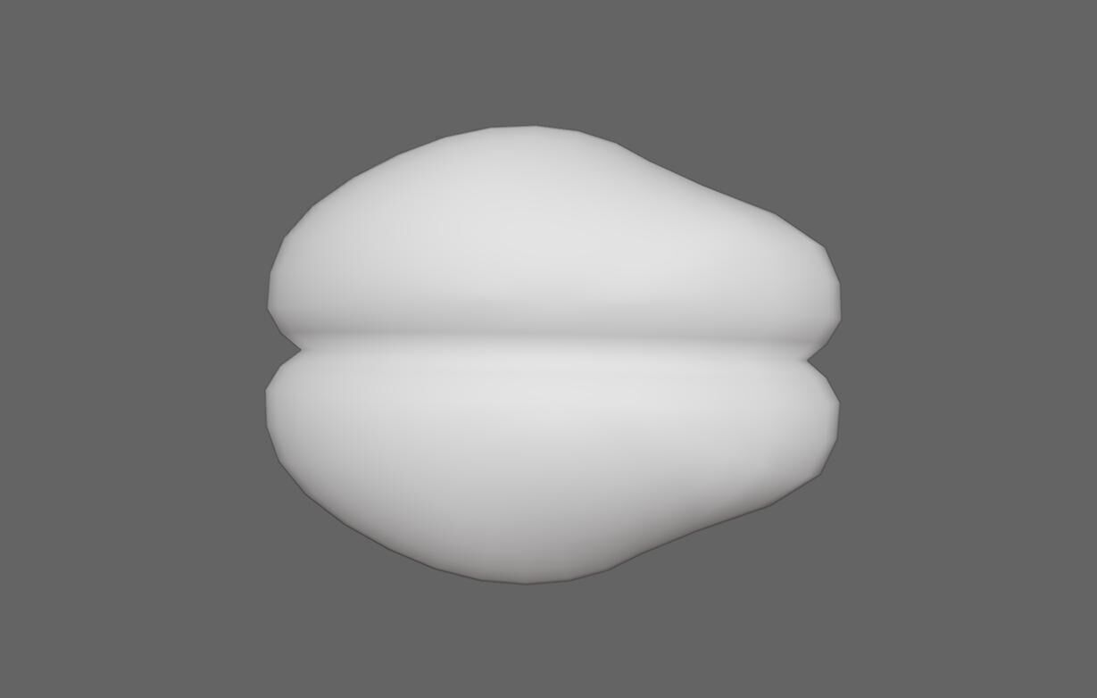 Brain - Cerebro Low-poly 3D model_14