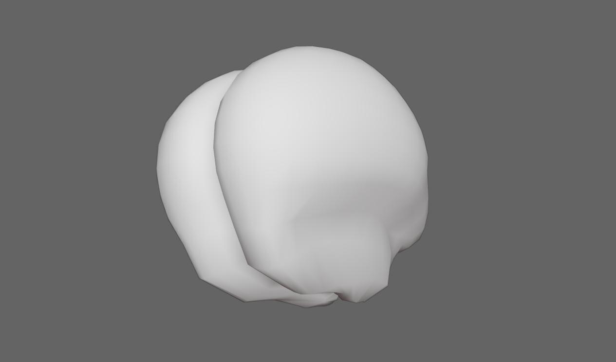 Brain - Cerebro Low-poly 3D model_13