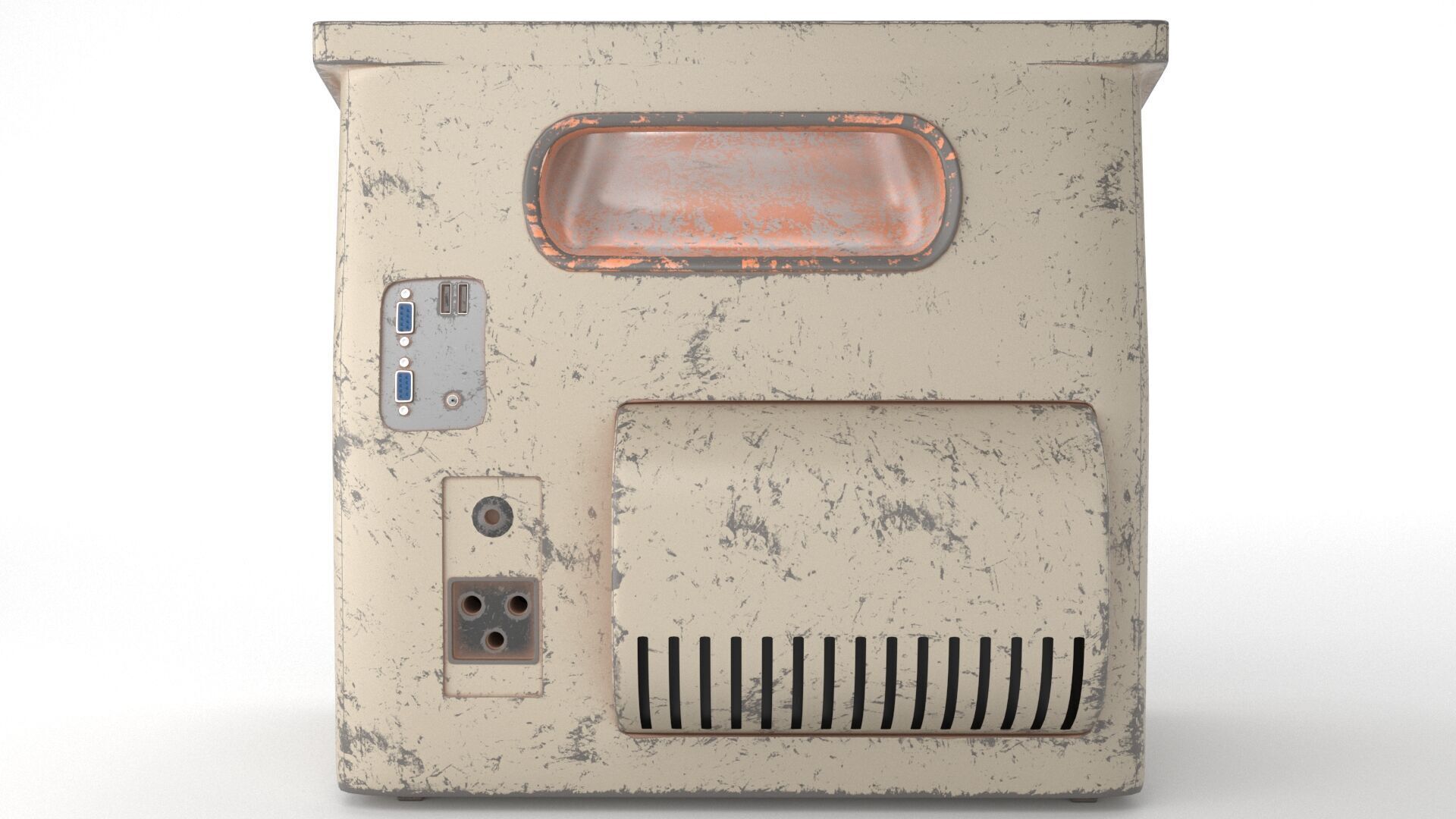 Abandoned Patient Monitor 3D model_7