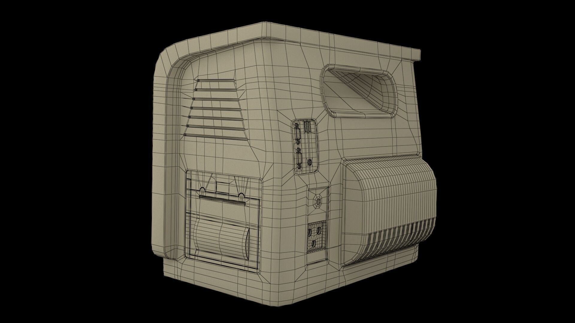 Abandoned Patient Monitor 3D model_14