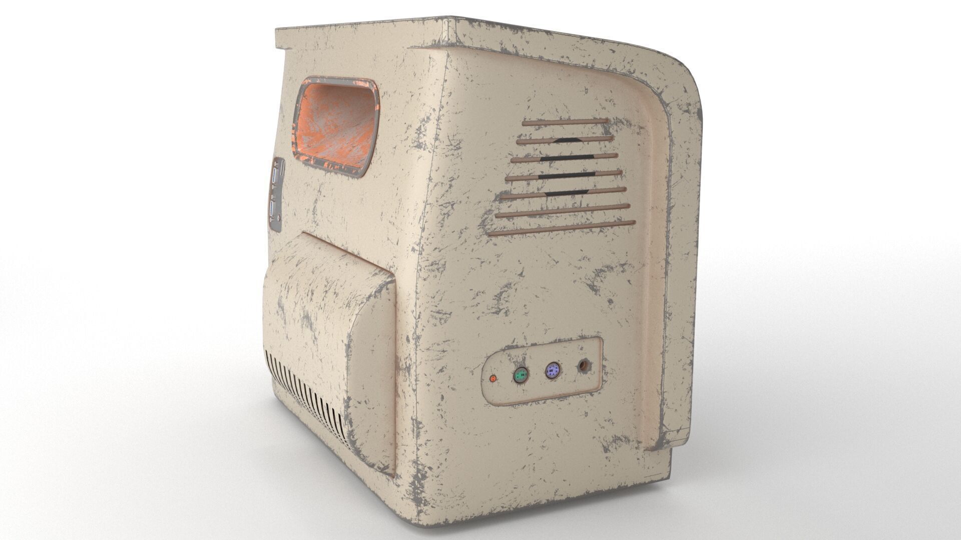 Abandoned Patient Monitor 3D model_6