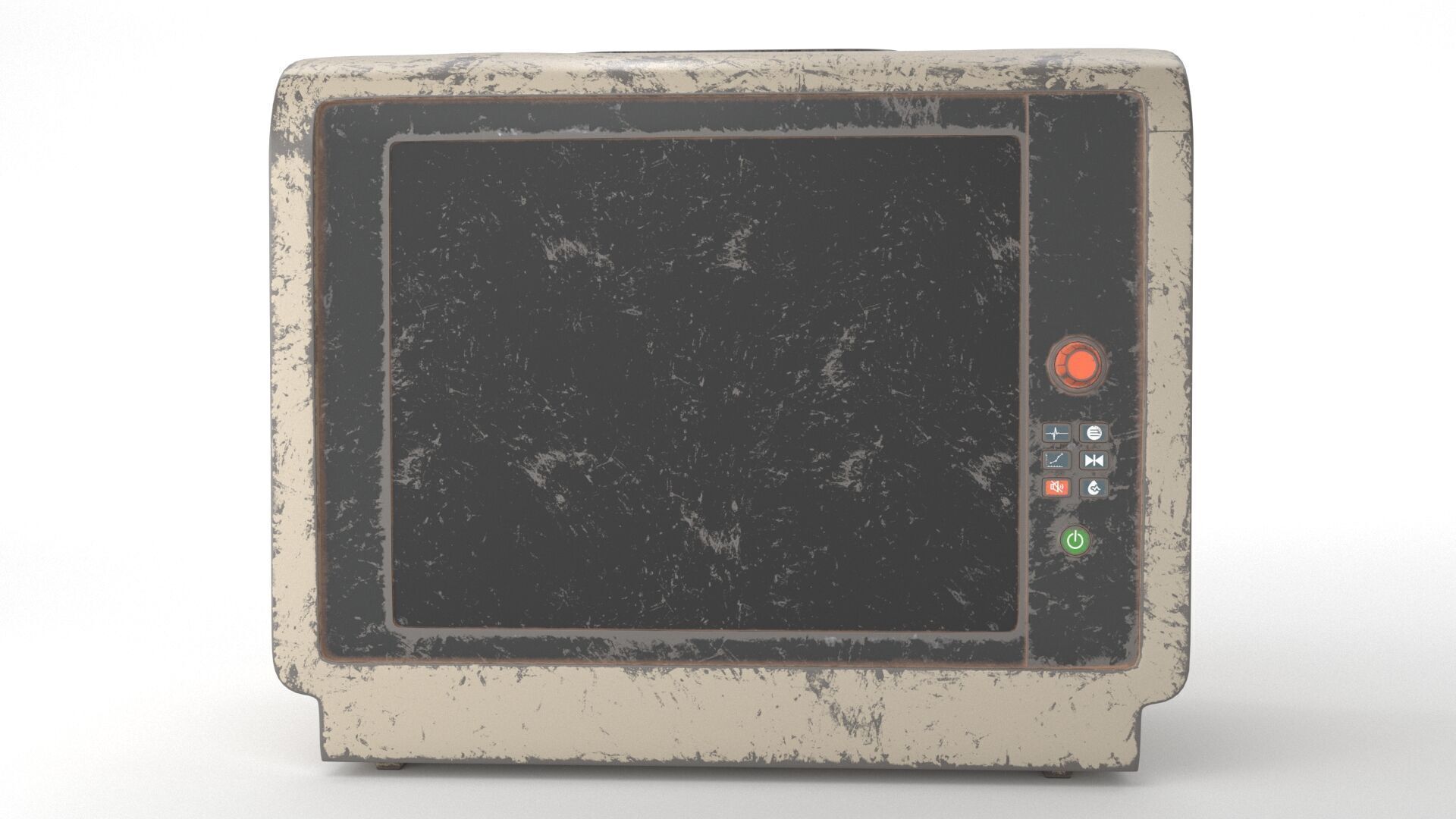 Abandoned Patient Monitor 3D model_2