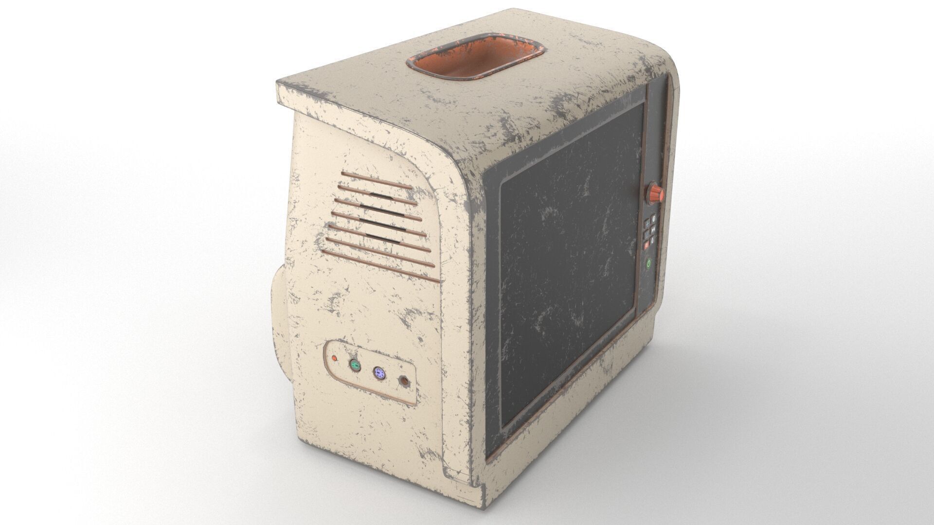 Abandoned Patient Monitor 3D model_4