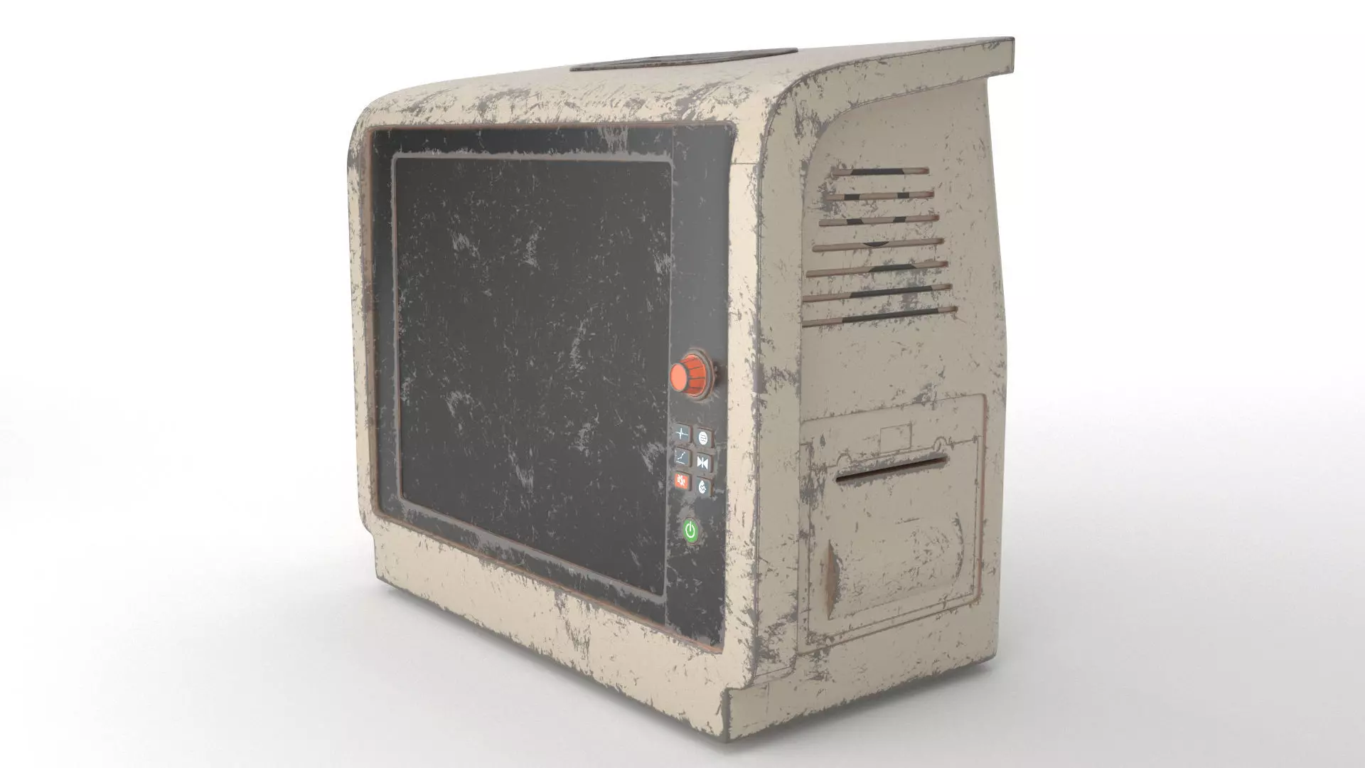 Abandoned Patient Monitor 3D model_0