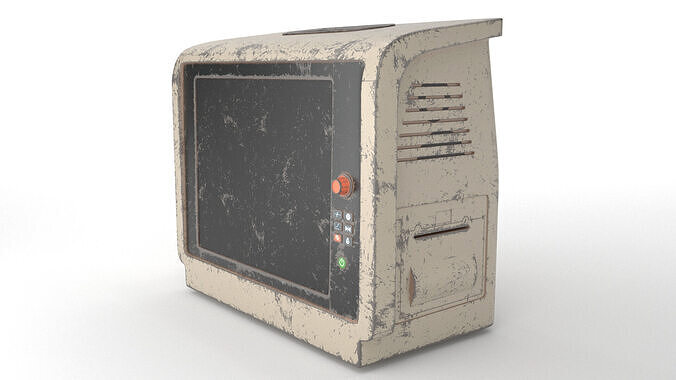 Abandoned Patient Monitor 3D model