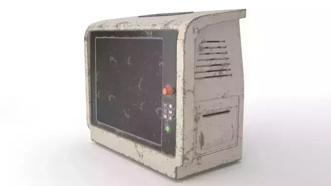 Abandoned Patient Monitor 3D model