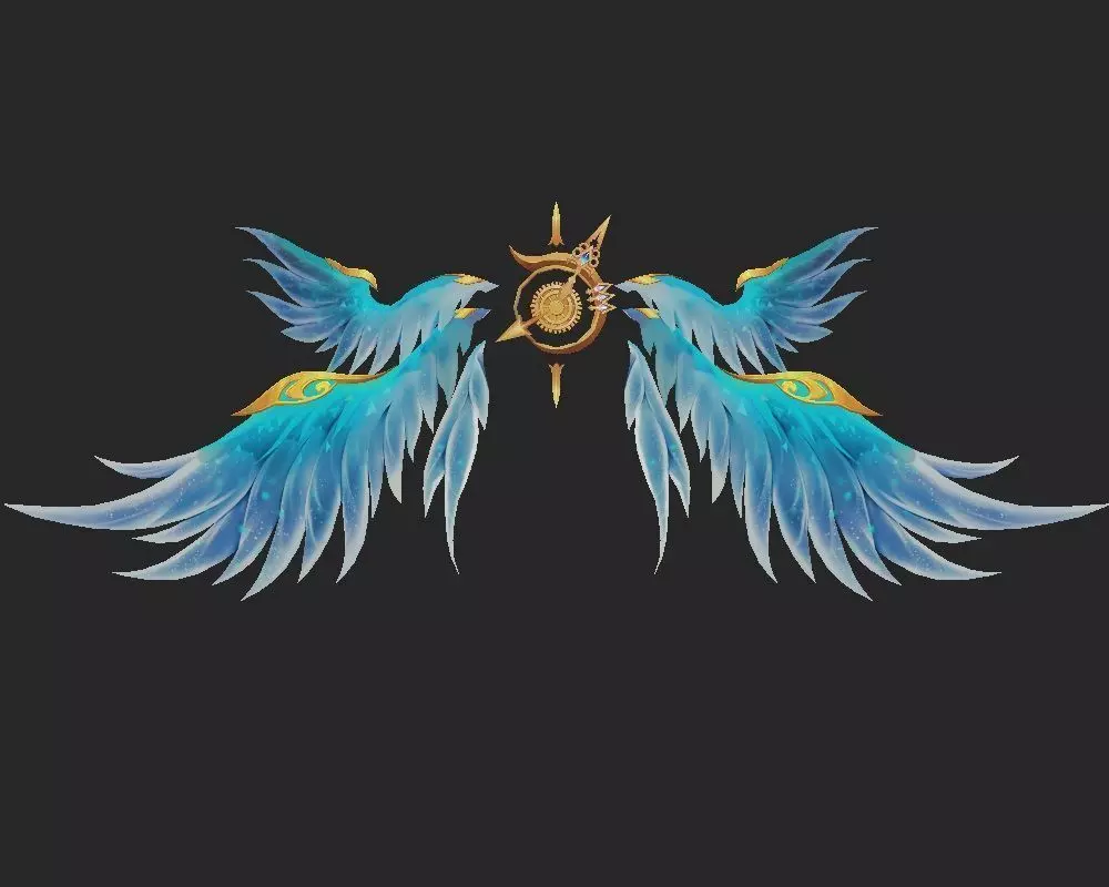 Wing 031 3D model_0