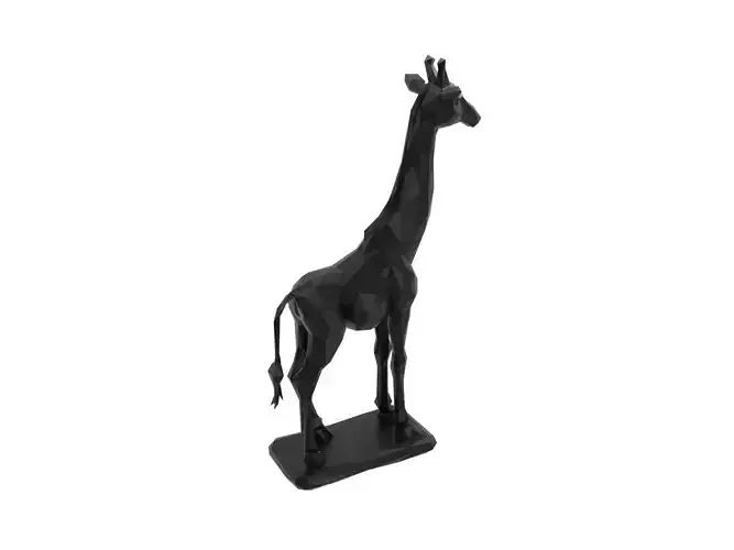 Giraffe Animal Low Poly