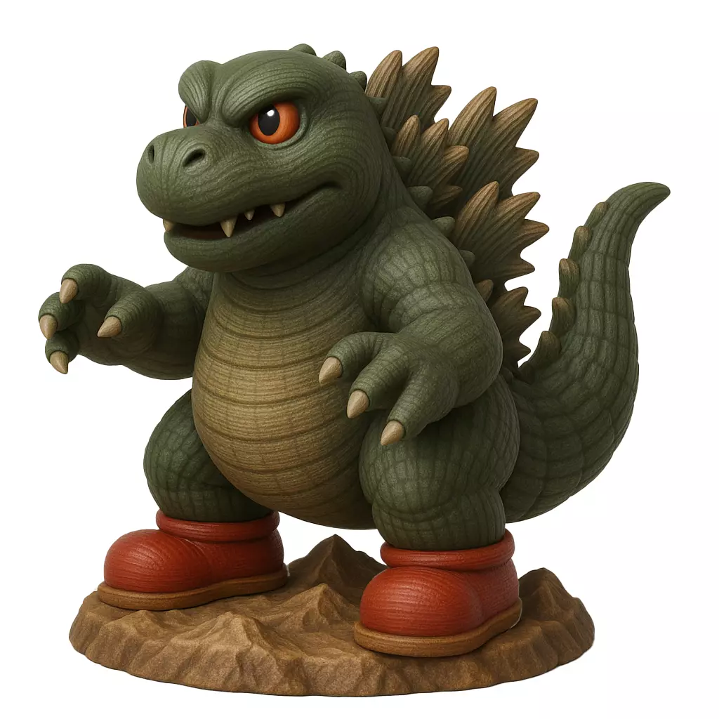 MiniZilla Pt2 3D print model_0