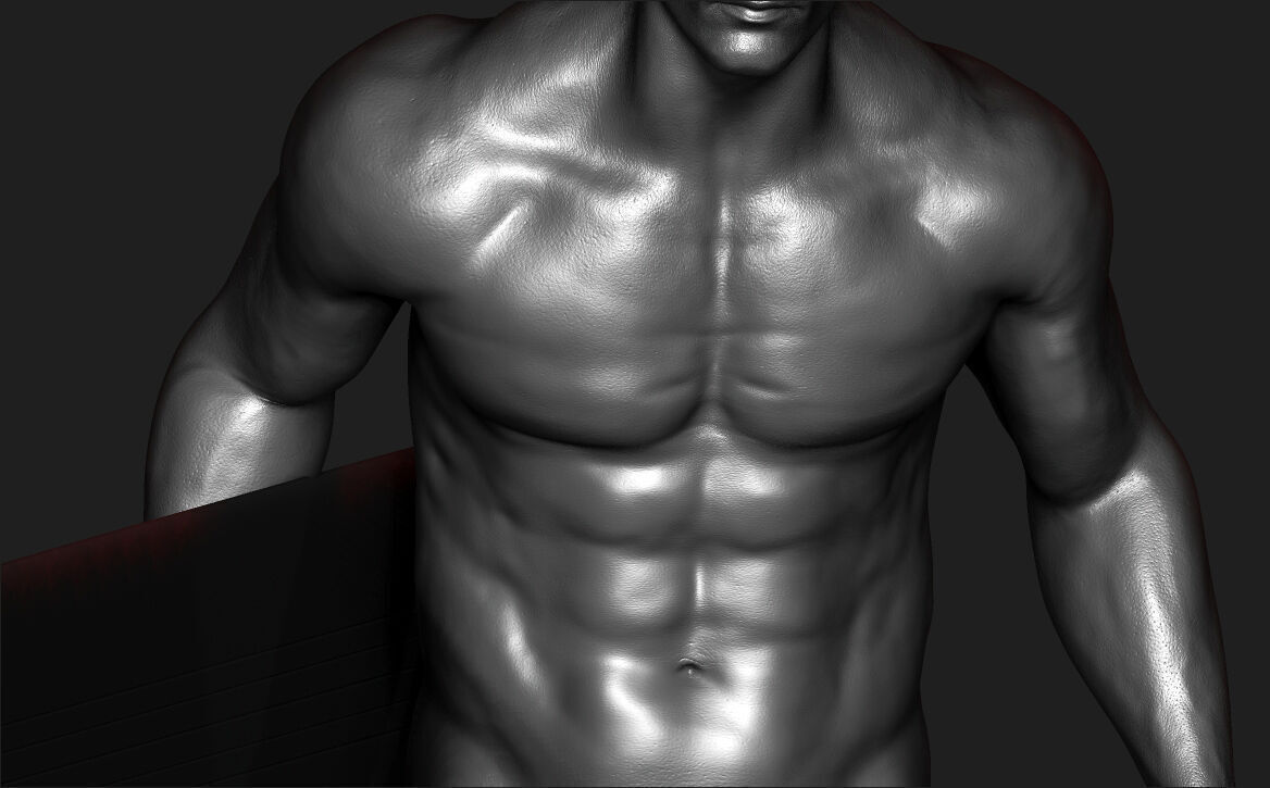 Silver surfer  3D print model_3