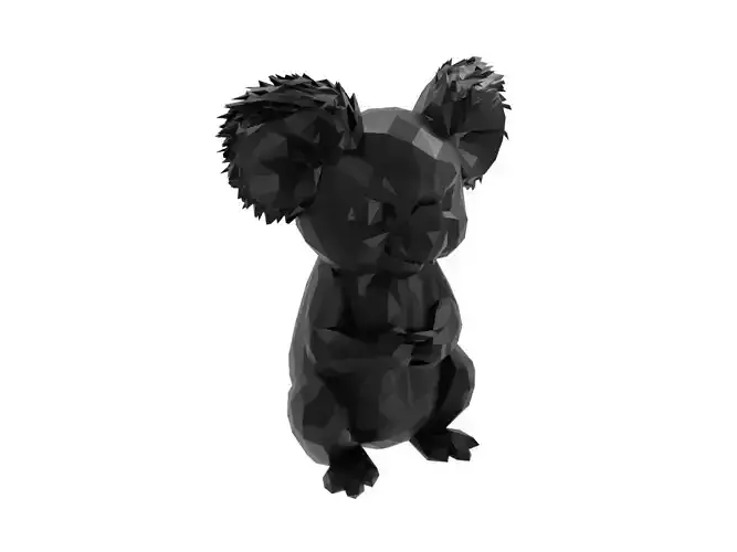 Koala Animal Low Poly