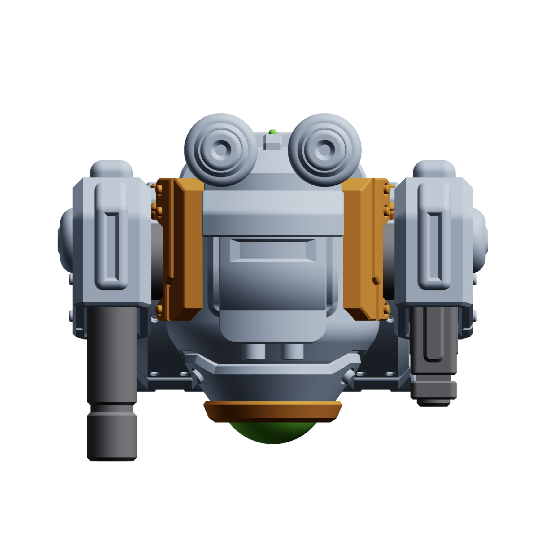 Mech Forge Storm Titan Mech Miniature for Tabletop Wargames 3D print model_5