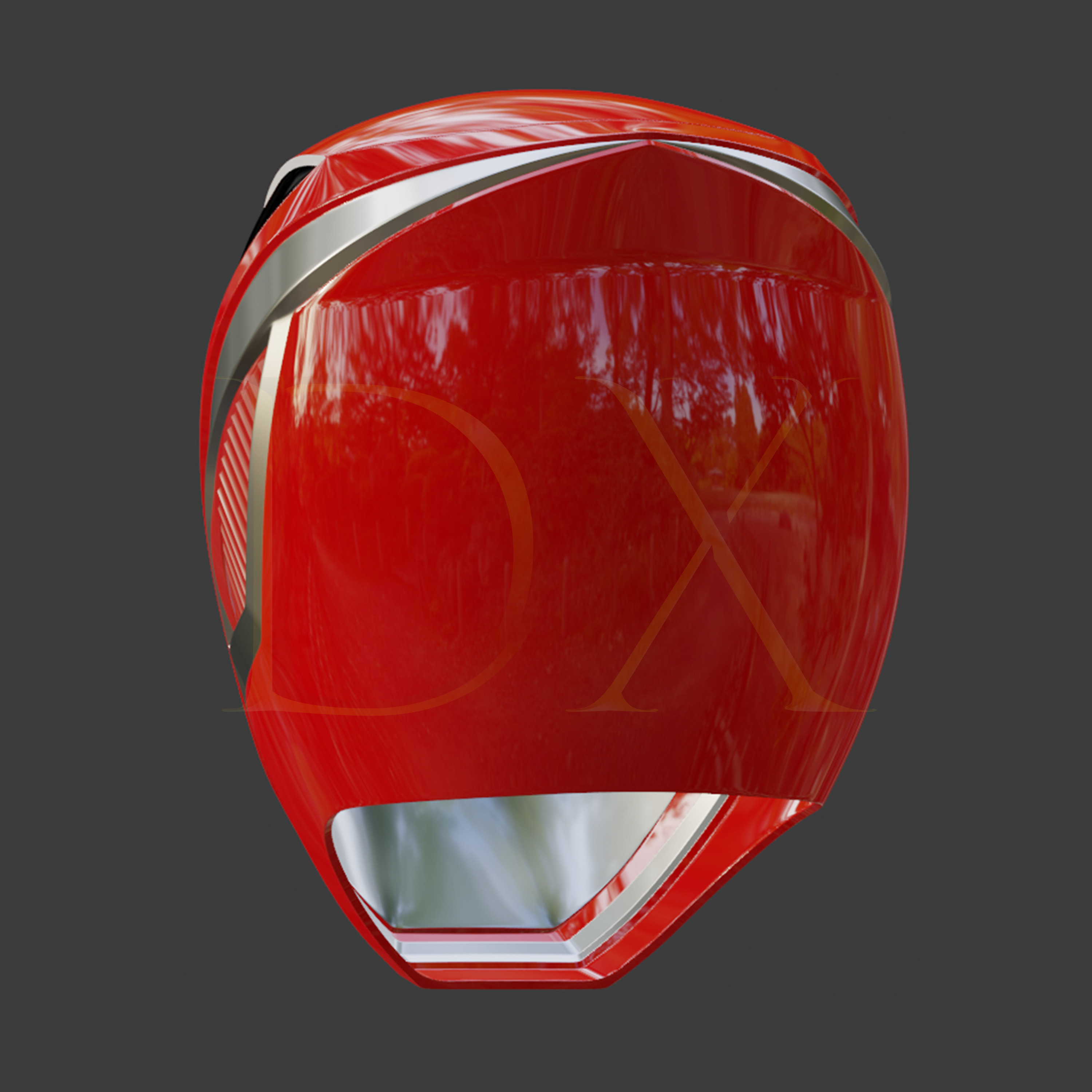 Power Ranger SPD Red - Dekaranger Red 3D print model_2