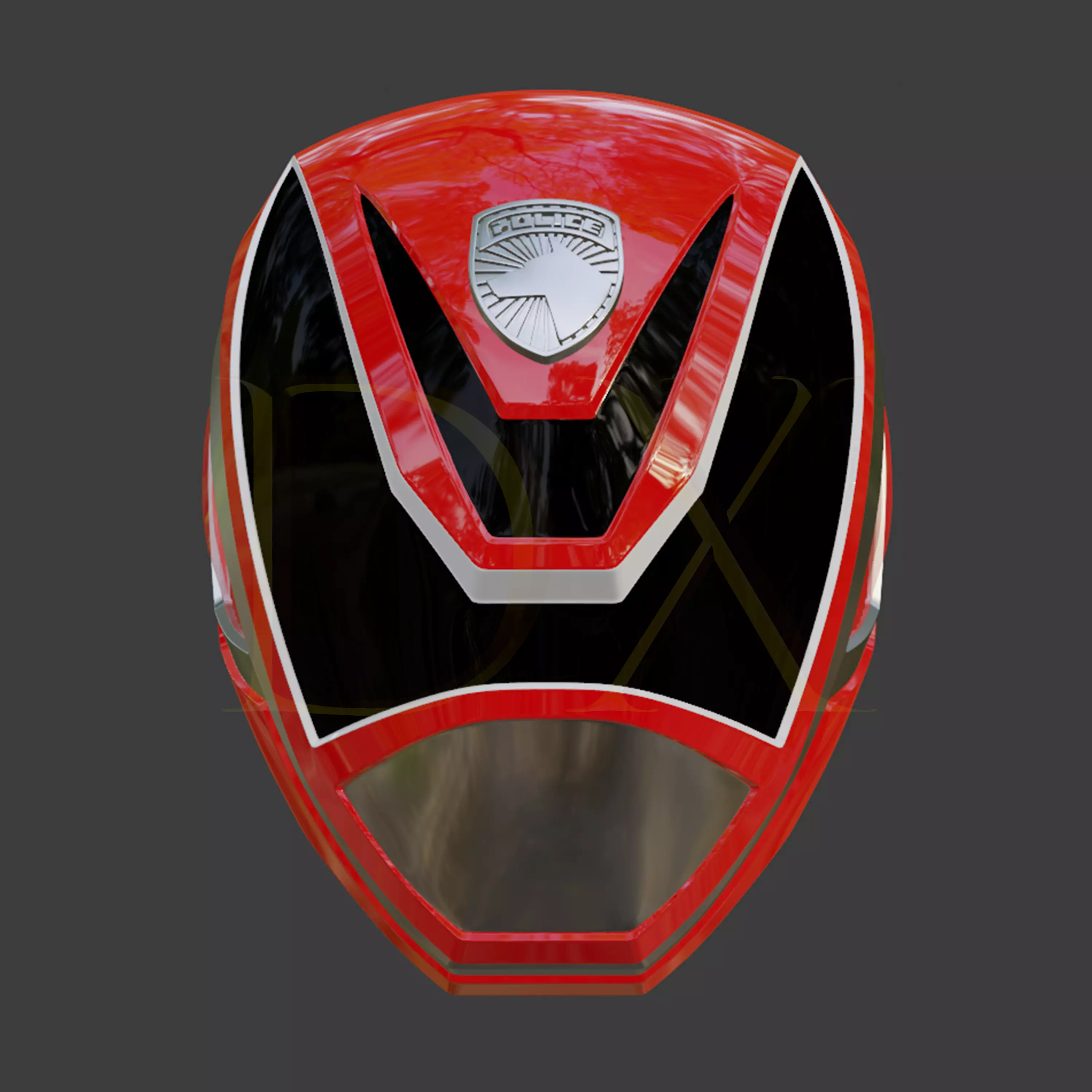 Power Ranger SPD Red - Dekaranger Red 3D print model_0