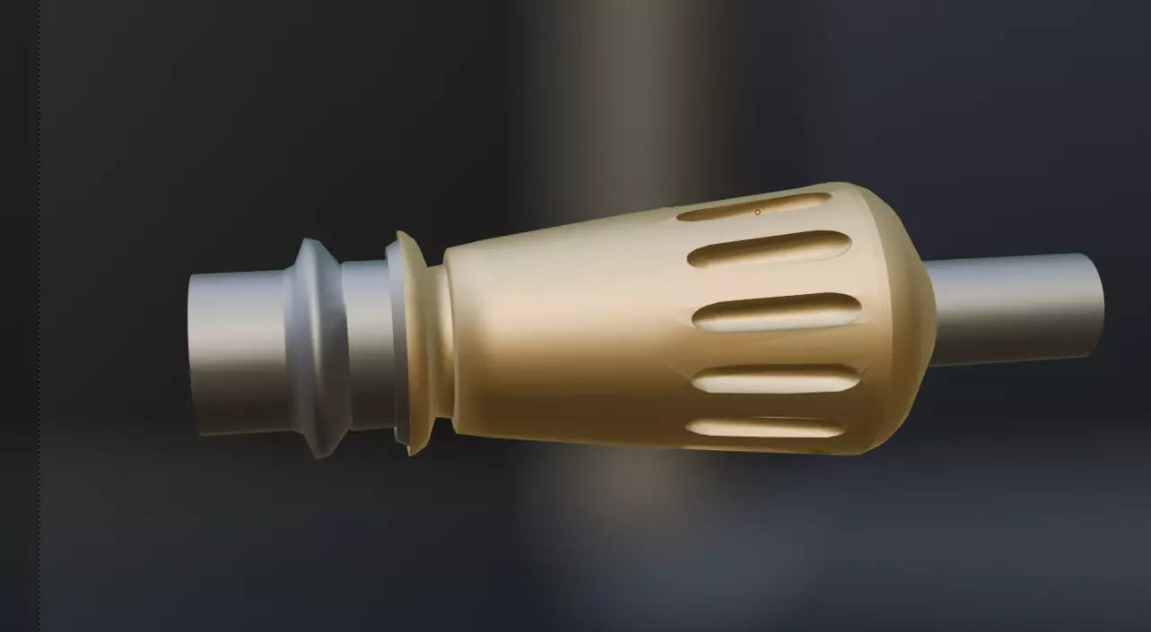 Medtronic Midas Rex AD03 Low-poly 3D model_0