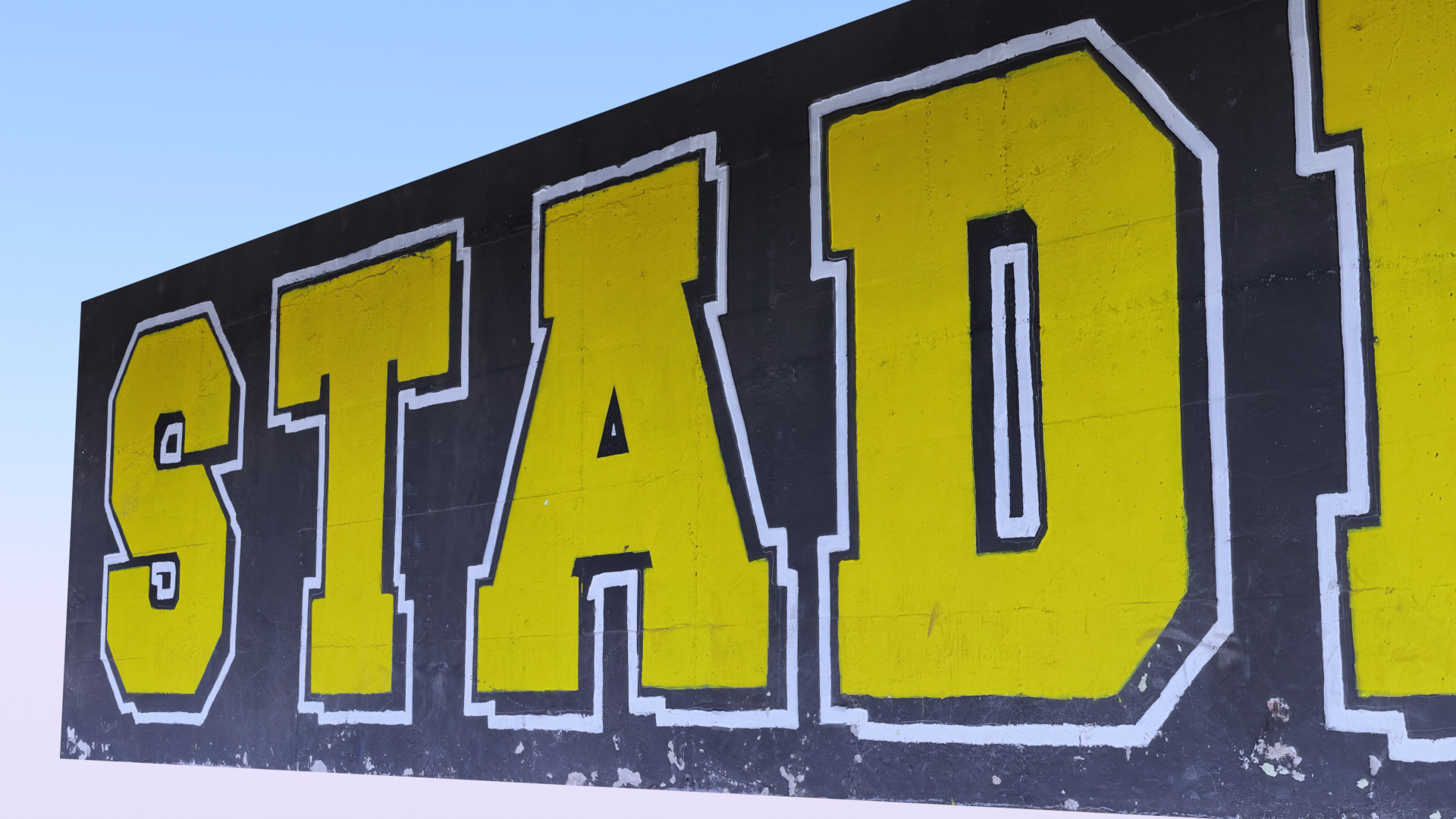 Graffiti wall VI 3D model_4