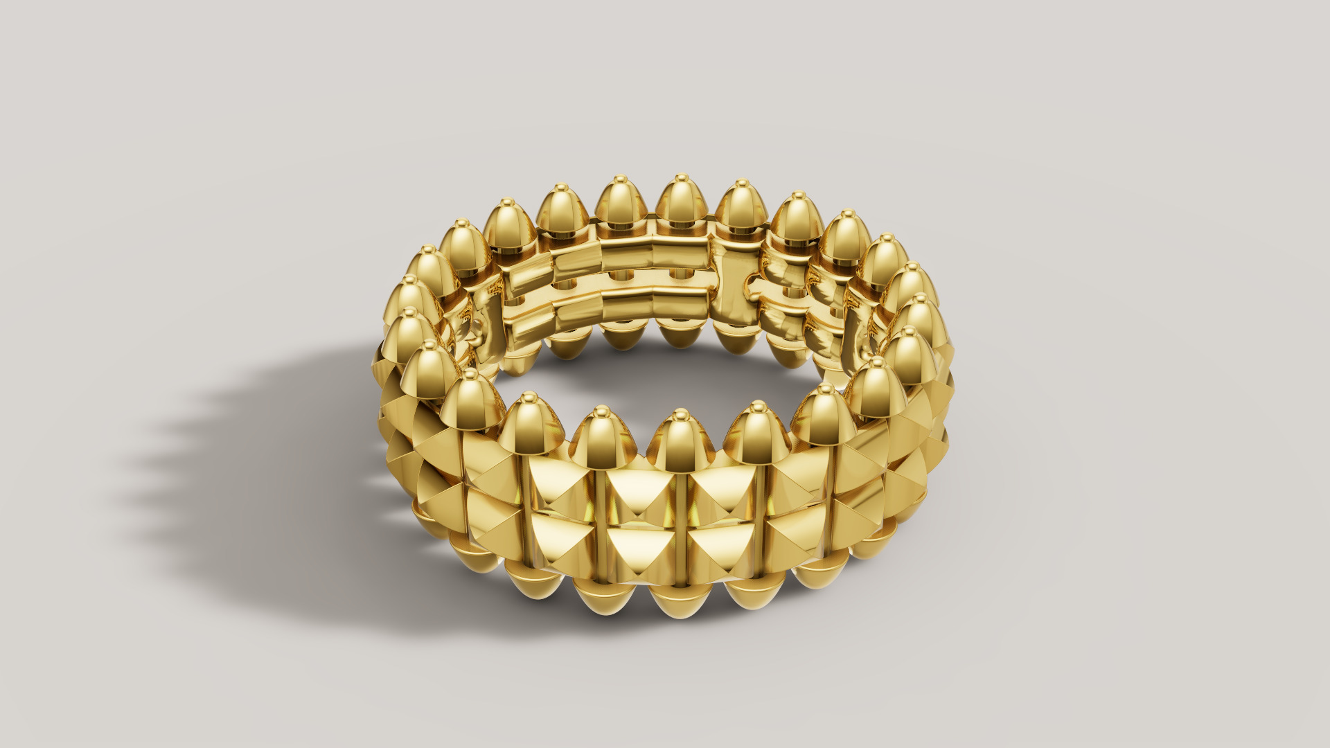 Ring Clash 3D print model C59 3D print model_5