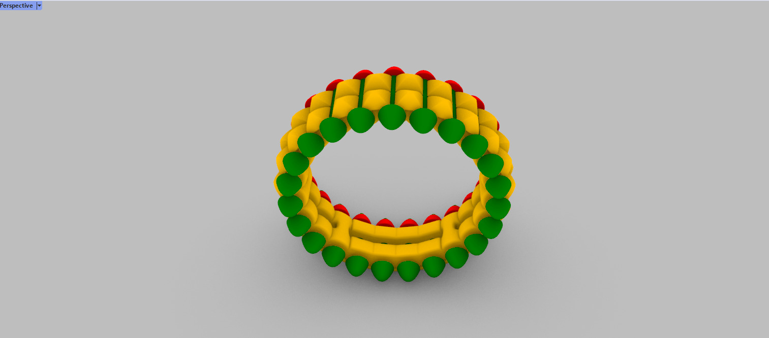 Ring Clash 3D print model C59 3D print model_23