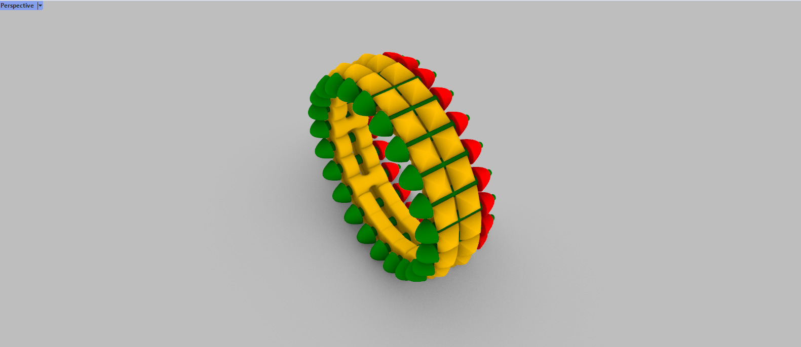 Ring Clash 3D print model C59 3D print model_22