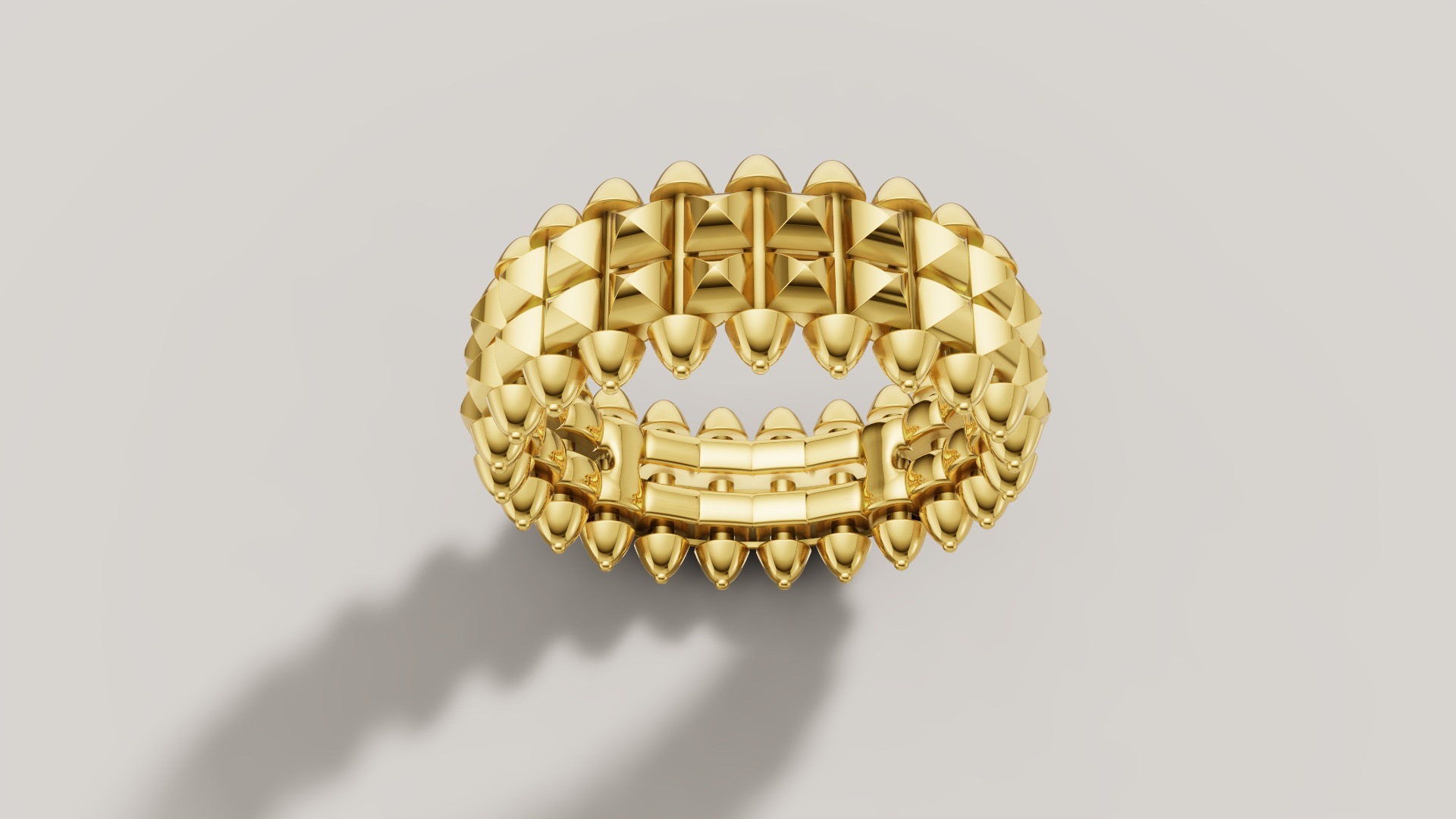 Ring Clash 3D print model C59 3D print model_4