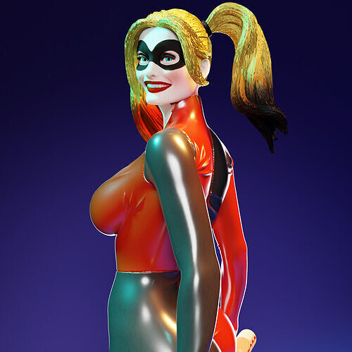 Harley Quinn 3D print model