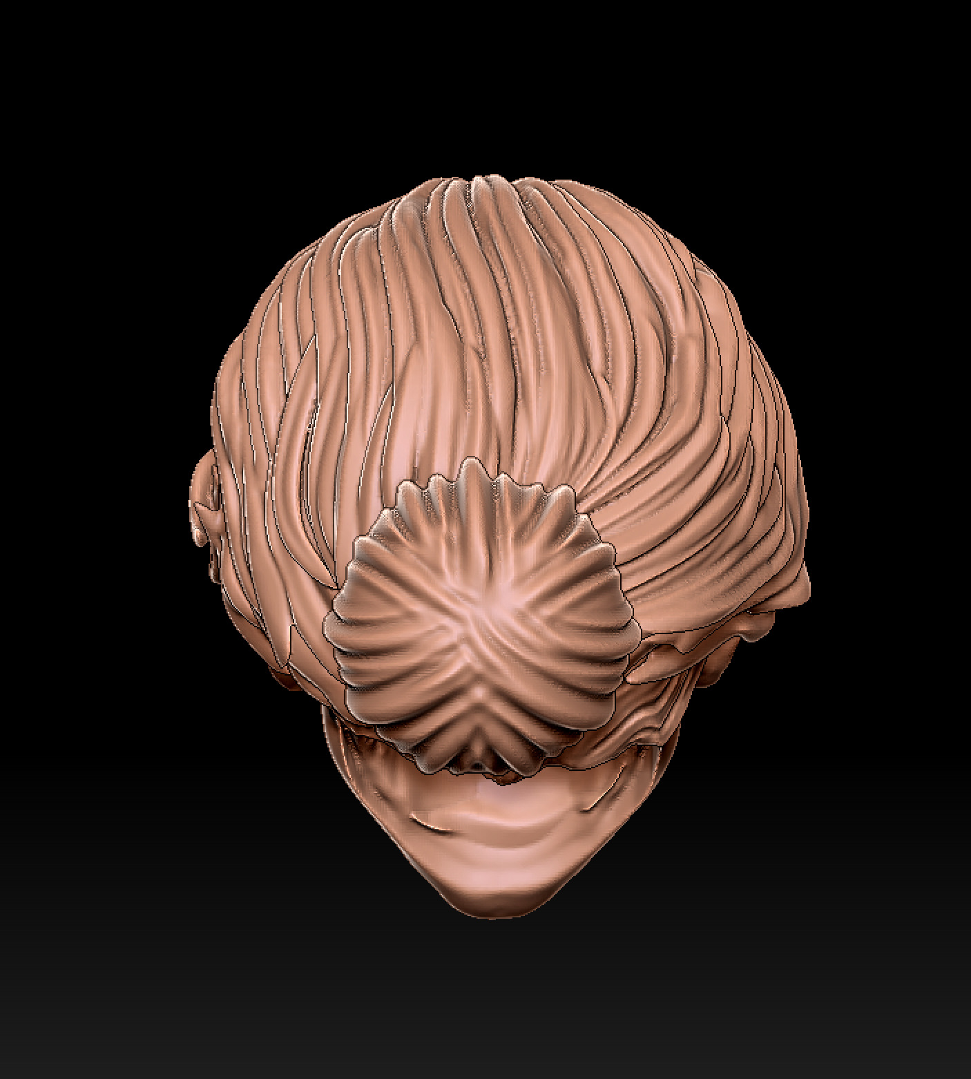 Anthony Perkins as Mother 3D print model_3