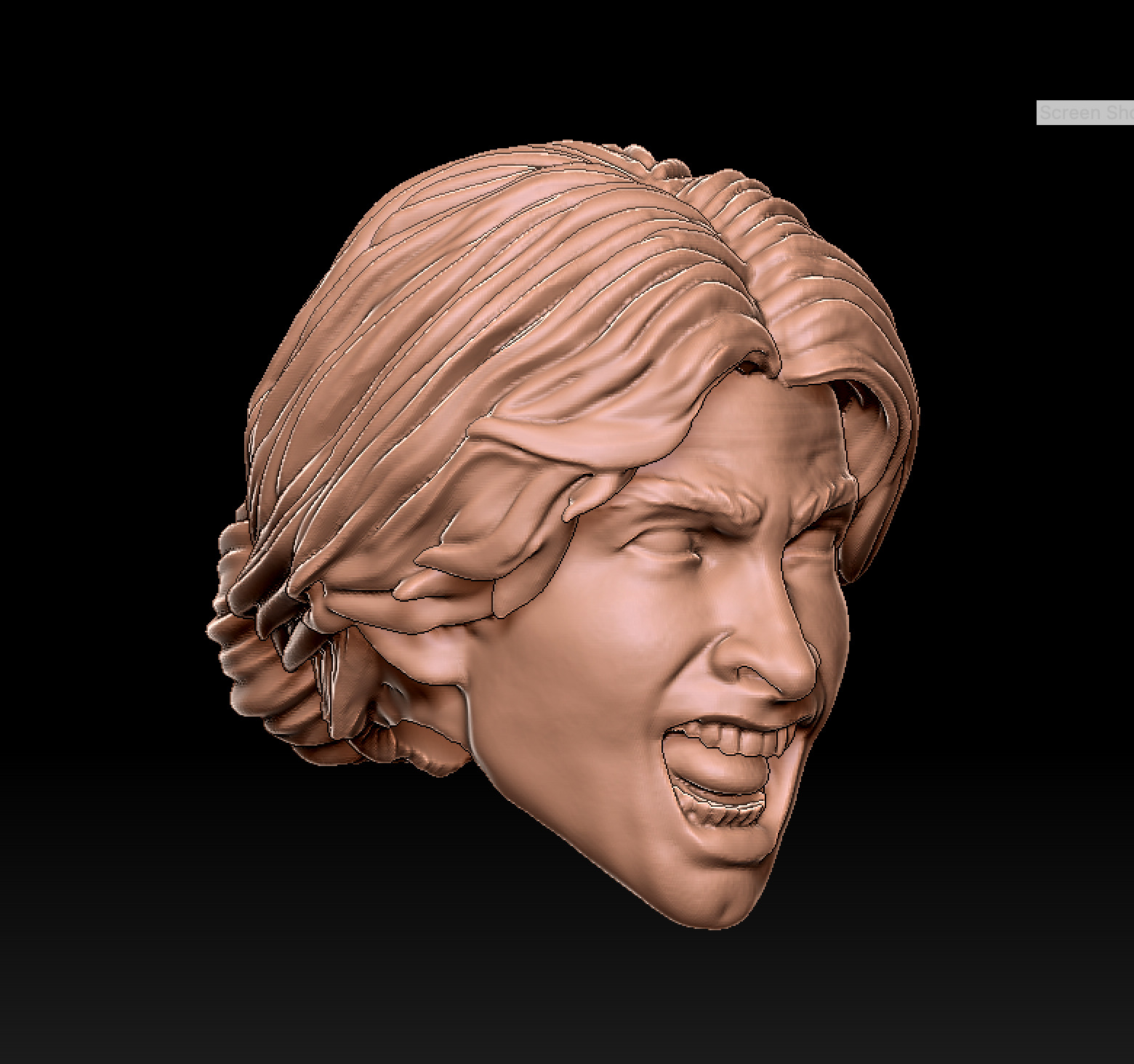 Anthony Perkins as Mother 3D print model_1